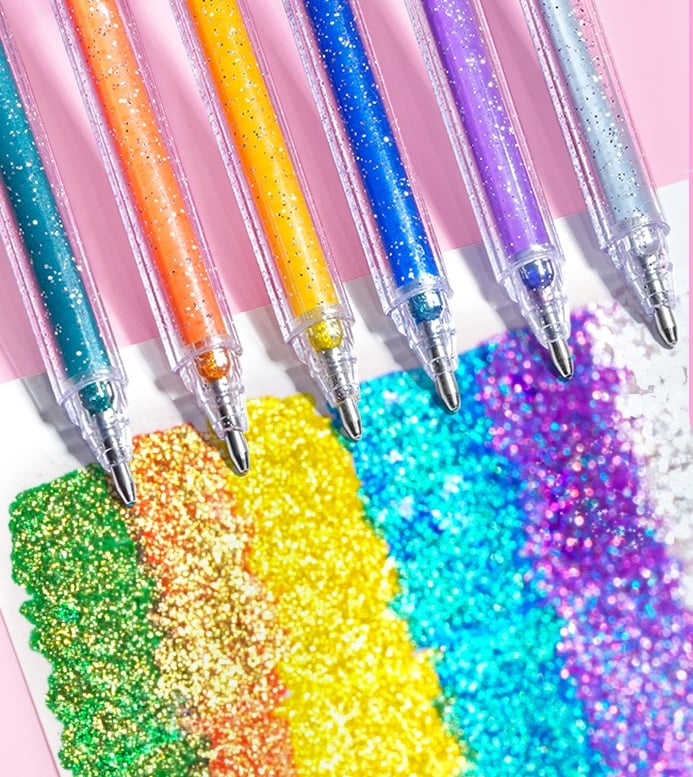 (Hot Sale Now40 Off) Glitter Gel Pen Set Fabehe