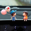 Cute Car Decoration Accessories - Cartoon Couples Figure