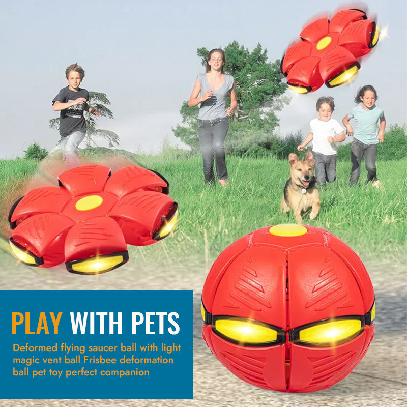 Fabehe 🐾Pet Toy Flying Saucer Ball