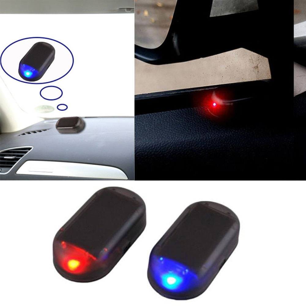 Anti-theft Car Flashing LED Fake Alarm.