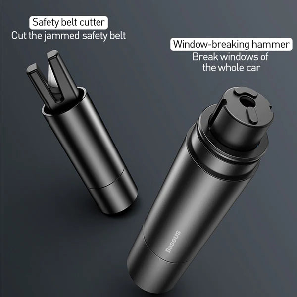 Auto Emergency Glass Window Breaker & Seat Belt Cutter.