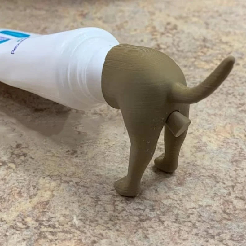 🐶Pooping Dog Butt Toothpaste Topper | Funny Gift