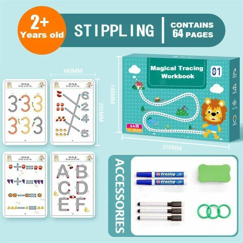 🔥The Great Gift - Magical Tracing Workbook Set (Buy 2 Get 10% OFF)