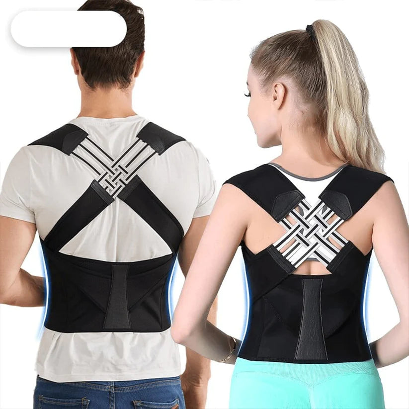 Adjustable Back Posture Belt Office Home Gym Unisex
