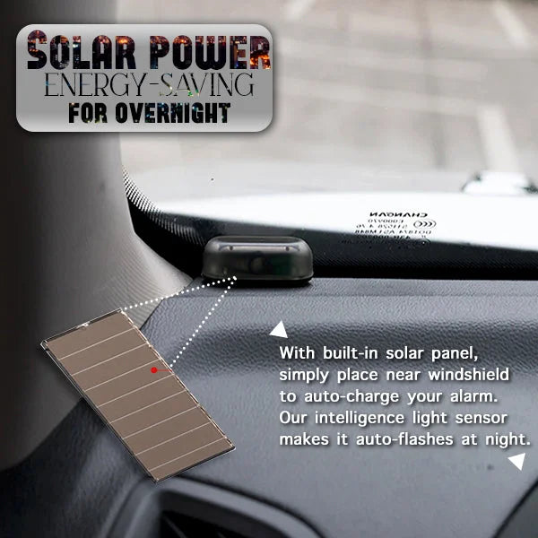 Anti-theft Car Flashing LED Fake Alarm.