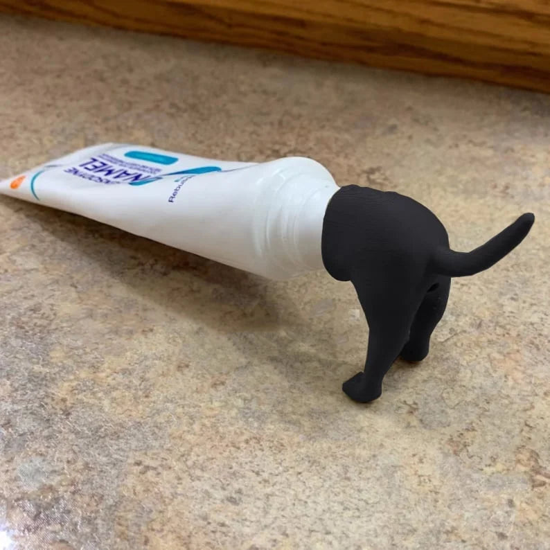 🐶Pooping Dog Butt Toothpaste Topper | Funny Gift