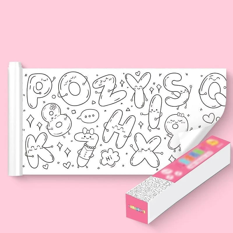 🔥NEW YEAR 2024 SALE 49% OFF🔥Children's Drawing Roll