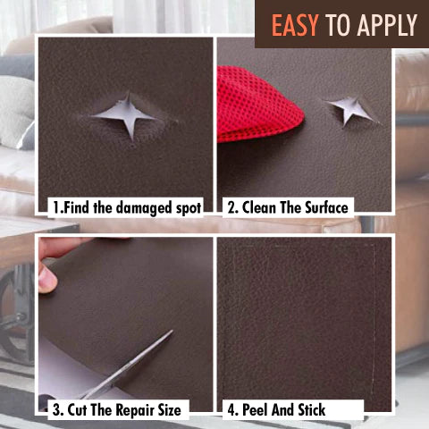 Stick-On Professional Leather Repairing Patch