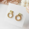 Load image into Gallery viewer, Retro Multi Circle Stud Earrings