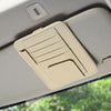 Leather Car Sun Visor Organizer Multi-Pocket