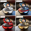Solar Car Air Freshener Rotating Aromatherapy Diffusing Accessories