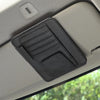 Leather Car Sun Visor Organizer Multi-Pocket