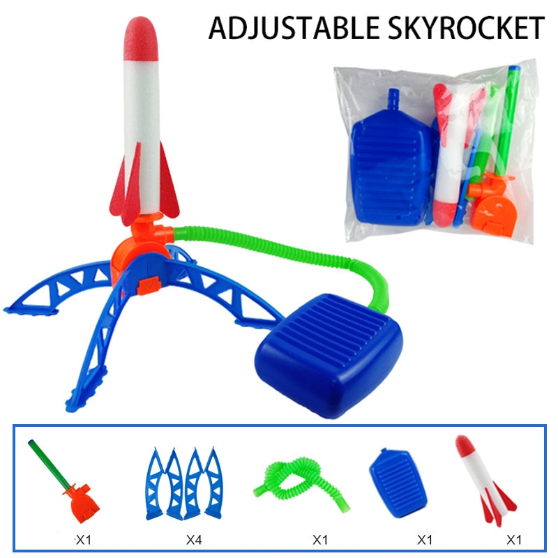 Kids Rocket Launcher With Foam Rockets