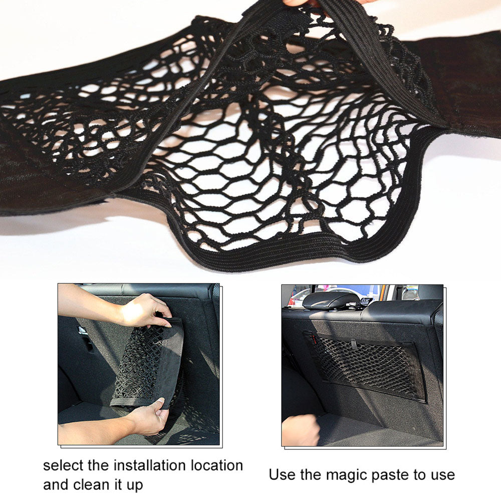 Car Trunk Storage Bag - Mesh Net for Car Trunk Storage