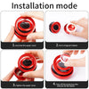Solar Car Air Freshener Rotating Aromatherapy Diffusing Accessories
