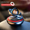 Solar Car Air Freshener Rotating Aromatherapy Diffusing Accessories