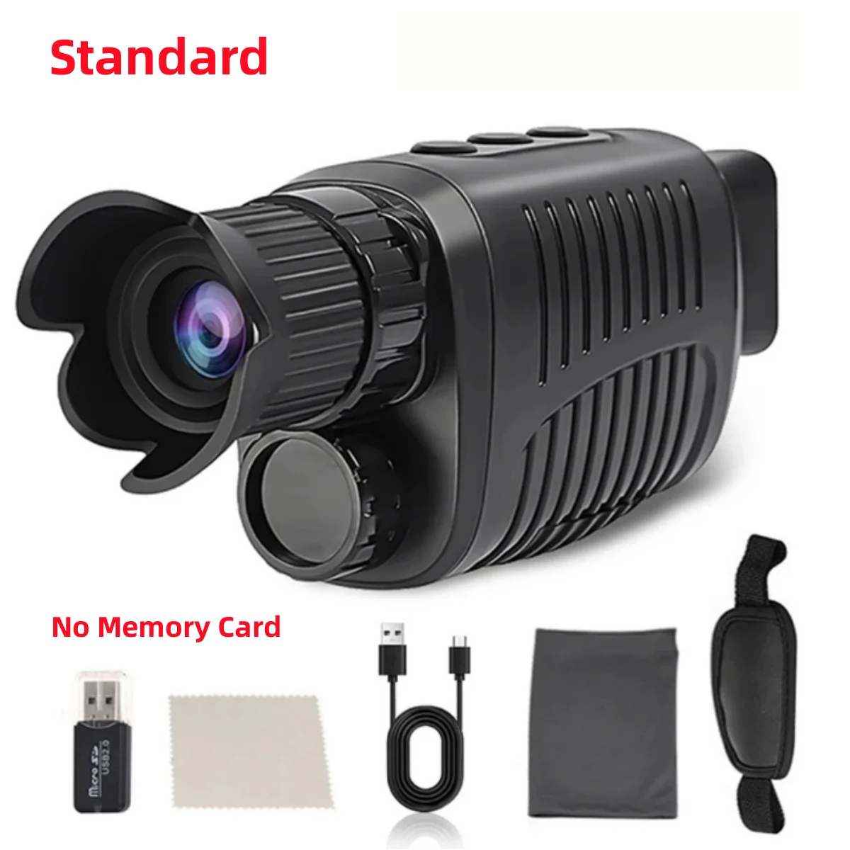 Monocular Night Vision Scope with 5X Zoom & Infrared