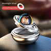 Solar Car Air Freshener Rotating Aromatherapy Diffusing Accessories