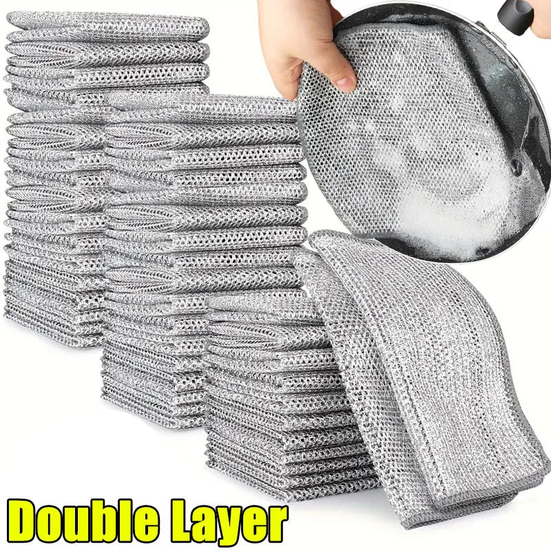 Heavy Duty Metal Scrubber Rags
