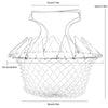 Stainless Steel Multipurpose Foldable Cooking Basket