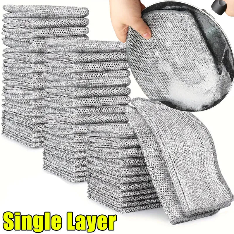Heavy Duty Metal Scrubber Rags