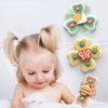 3Pcs Spinning Suction Toys