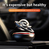 Solar Car Air Freshener Rotating Aromatherapy Diffusing Accessories