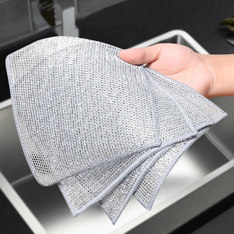 Heavy Duty Metal Scrubber Rags