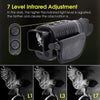 Monocular Night Vision Scope with 5X Zoom & Infrared