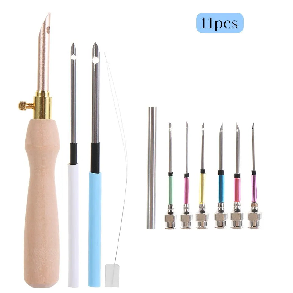 Embroidery & Crochet Punch Needle Kit for DIY Crafts