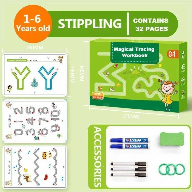 🔥The Great Gift - Magical Tracing Workbook Set (Buy 2 Get 10% OFF)