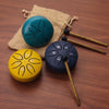 Load image into Gallery viewer, Buddha Stones Mini Steel Tongue Drum 3 Inch Sound Healing Drum Kit