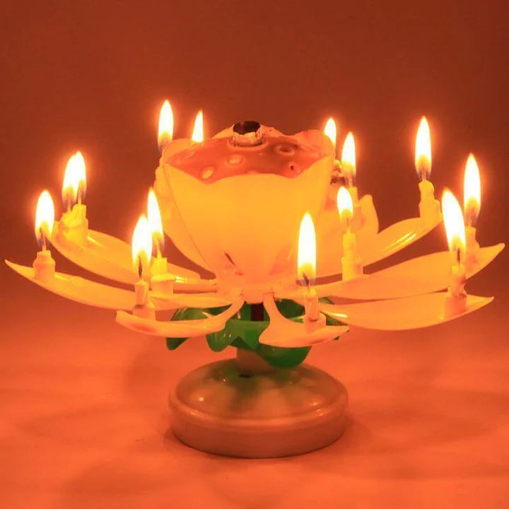 Blooming Musical Candle