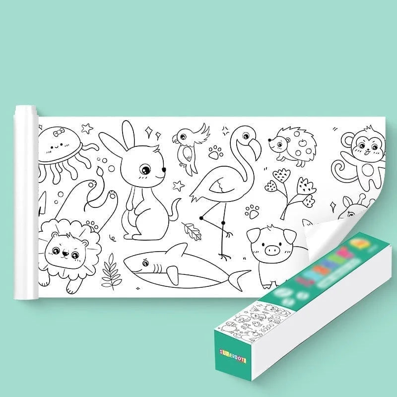 🔥NEW YEAR 2024 SALE 49% OFF🔥Children's Drawing Roll