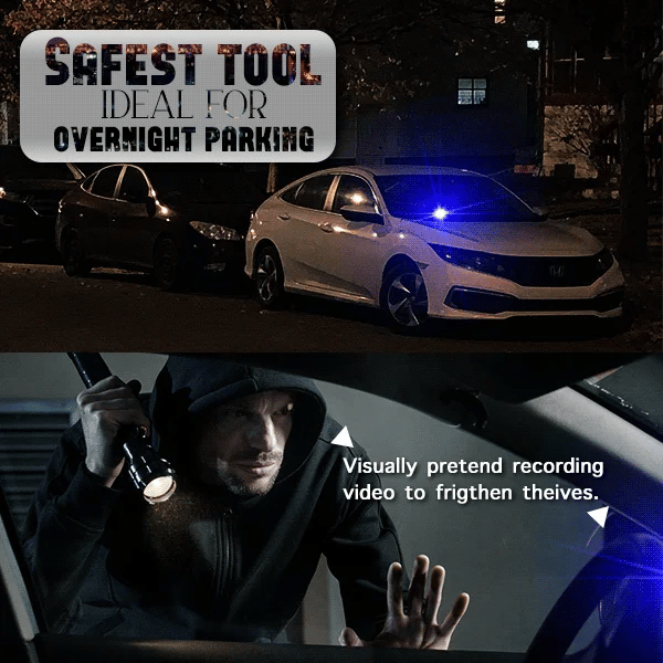 Anti-theft Car Flashing LED Fake Alarm.