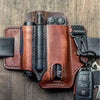 Load image into Gallery viewer, Men&#39;s Genuine Leather EDC Belt Loop Waist Outdoor Multitool Sheath