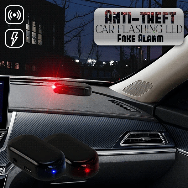 Anti-theft Car Flashing LED Fake Alarm.