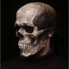 Halloween Full Head Skull Mask with Movable Jaw