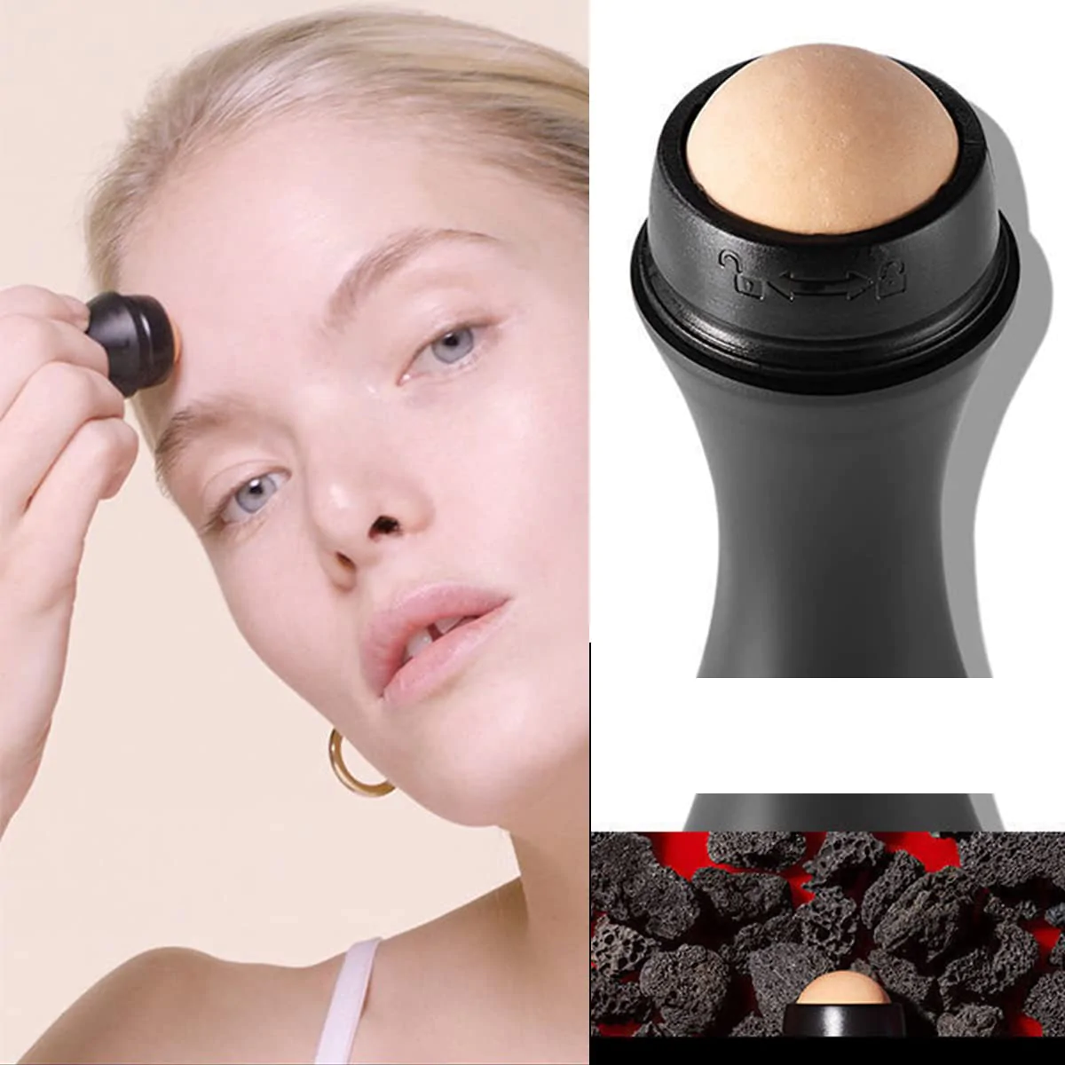 Oil-Absorbing Volcanic Roller