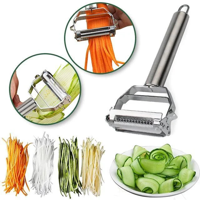 4-in-1 New Multi-function Vegetable Peeler (Buy 1 Get 1 Free)
