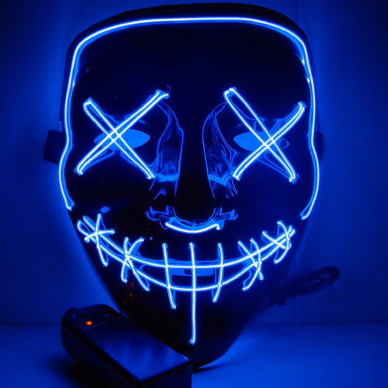 Halloween LED Mask - The Original Purge Mask