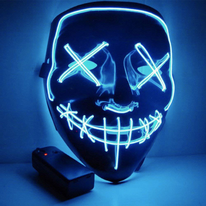 Halloween LED Mask - The Original Purge Mask