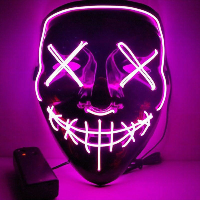 Halloween LED Mask - The Original Purge Mask