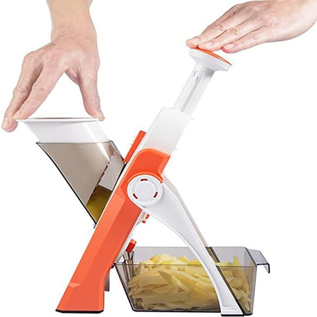The FastChopper™ - Chopping Vegetable Slicer