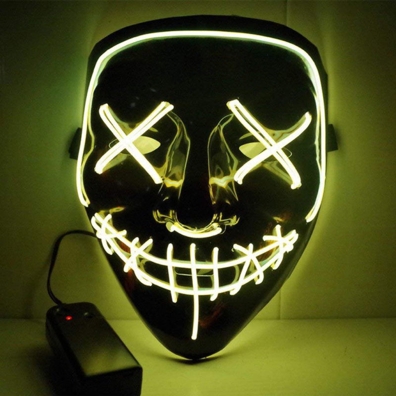 Halloween LED Mask - The Original Purge Mask