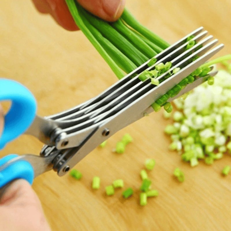 5 Blade Kitchen Salad Scissors (Buy 1 Get 1 Free)
