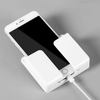 Wall Mounted Storage Box Remote Control Mobile Phone Plug Wall Holder Stand