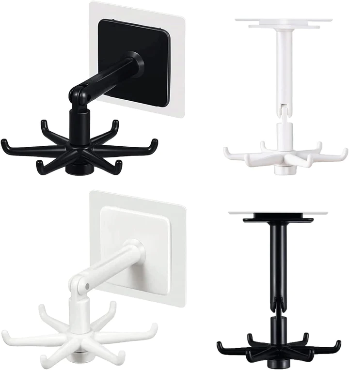 360° Rotating Self-Adhesive Utility Hook