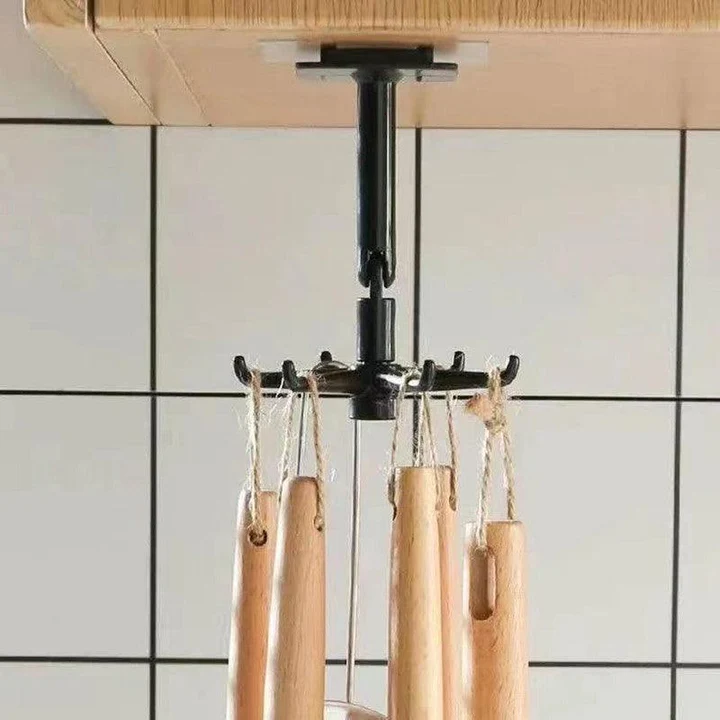 360° Rotating Self-Adhesive Utility Hook