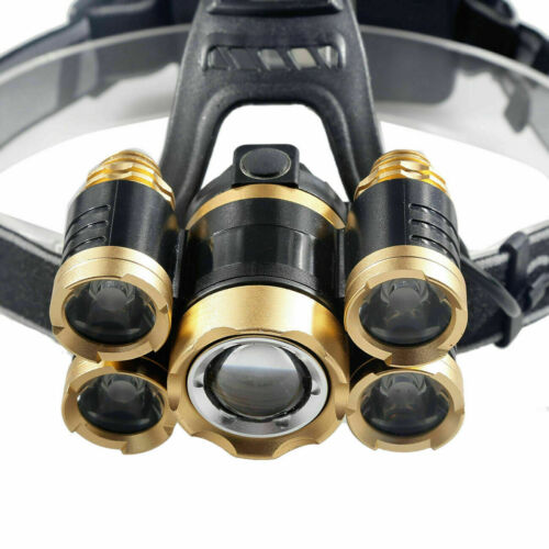 Super-Bright 5X LED Waterproof Headlamp Kit